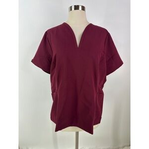 Jaanuu V-Neck Scrub Top